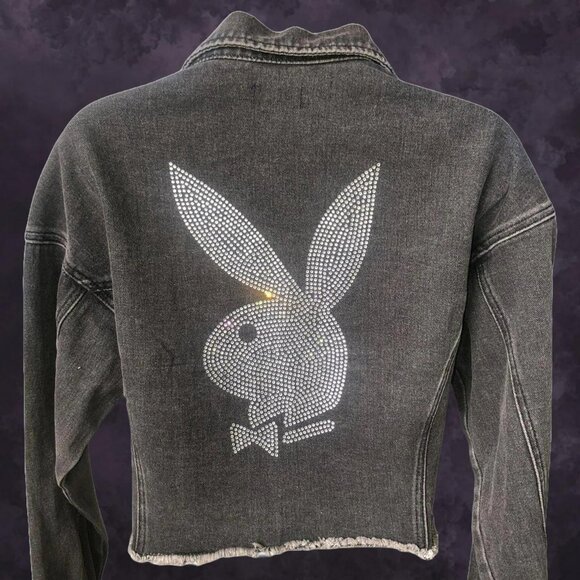 Playboy Denim Jacket - Picture 1 of 6